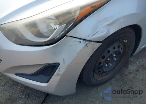 2016 Hyundai Elantra Se из США, поврежденный, VIN 5NPDH4AE7GH696400